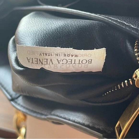 HOST PICK⭐️BOTTEGA VENETA CHAIN CASSETTE BAG -Padded lambskin leather-DARK BROWN - Picture 10 of 16